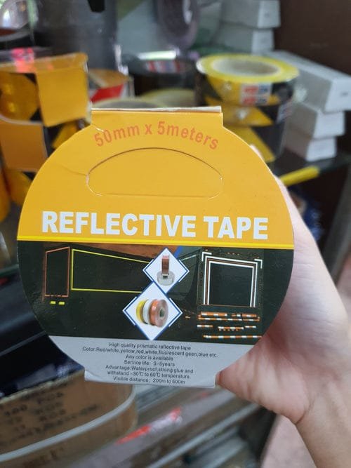 Green Reflective Tape 2X5M