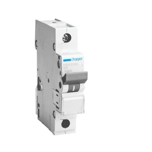 Hager MCB 1P 10KA B 20A Circuit breaker