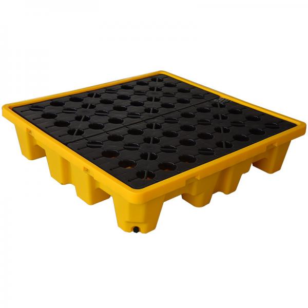 OSS 4WDSP 4 Drum oil spill pallet