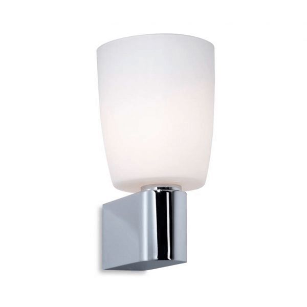 LEDS C4 Dresden ON Wandleuchte – IP44, E14 Fassung, Chrom