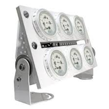 SOP ACIC LED FLOODLIGHT LF60-8F 495W 220-240VAC 60⁰ 5000K 62000LM 0-10V DIMMING IP65