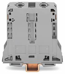 WAGO 285-195 285 Series Feed Through Terminal Block Grey, 95 mm², 1-Level, Cage Clamp