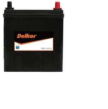 Delkor Sealed MF NS40ZL (42B20L) - 12V-38AH Battery-EXIT/Emergency-DELIGHT OptoElectronics Pte. Ltd