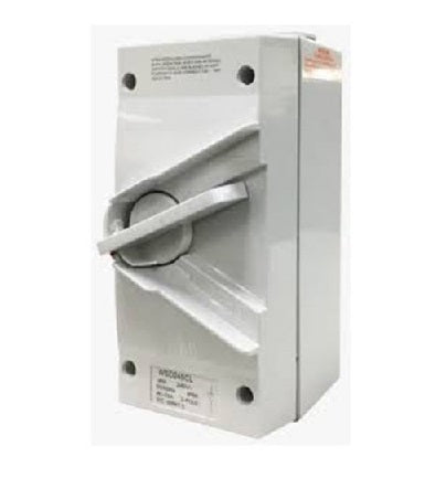 ABB WSD463CL IP66 Weatherpoof Isolator 63A 4Pole