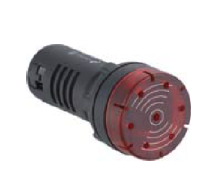 BH LED BUZZER W/LIGHT 22mm AC220V RED