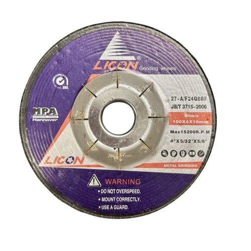 Licon Grinding Disc 4 Inch 4mm GD-L044