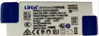 Lifud LF-GIF040YS0900H 40W 900mA Flicker-free Panel Light LEDDriver