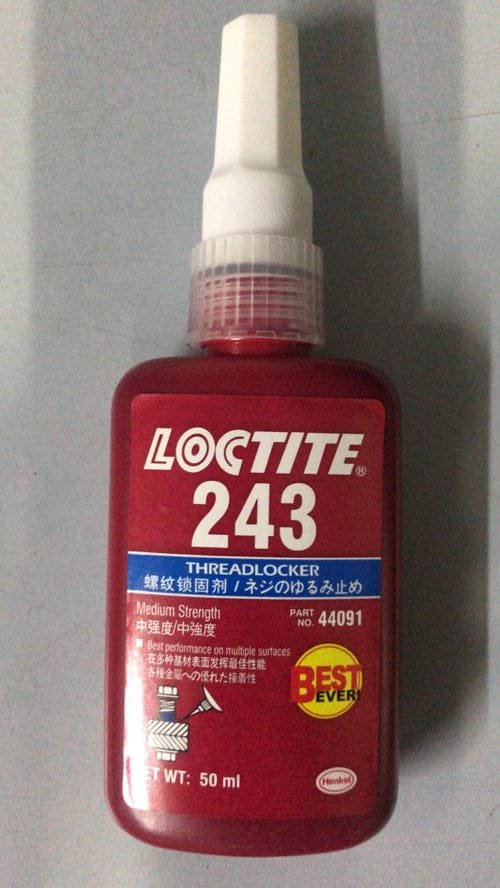 Loctite 243 Medium Strength Threadlocker