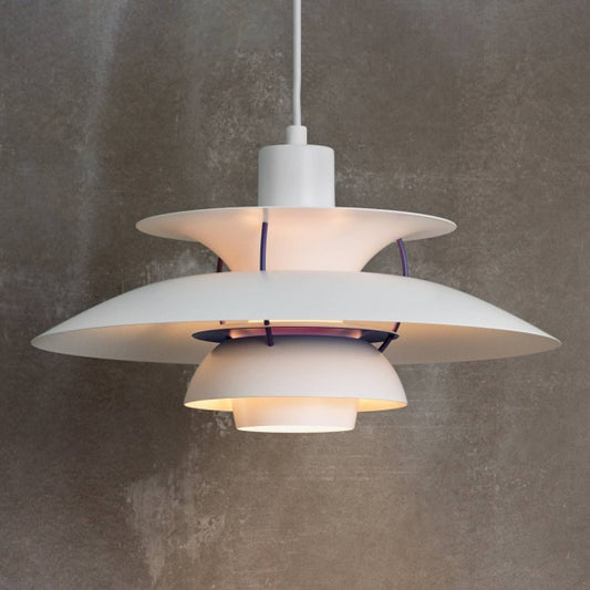 [ID] Louis Poulsen PH5 Classic White Pendant Light