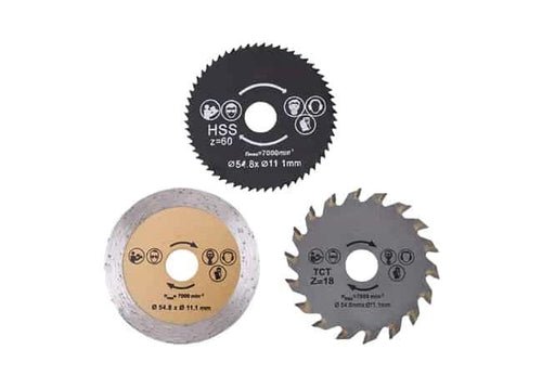 Miliju HSS Saw Blades 3pcs