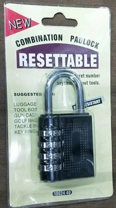 New/Super Action Resettable Lock 40mm #352