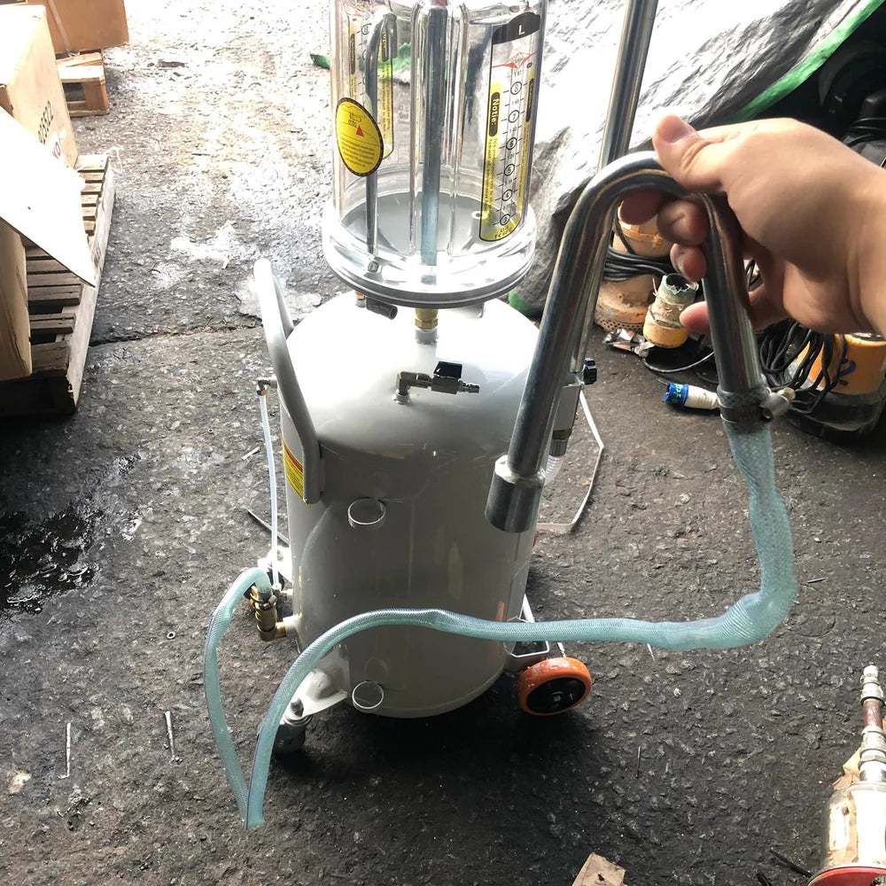 Aiko 80L Tank 2 in 1 Air Operated Waste Oil Drainer Extractor (2 box) (Gravity and Vacuum Draining)