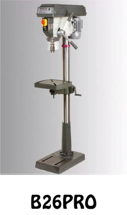 Optimum 25mm 415V 750W Bench Drill Press | Model : B26PRO