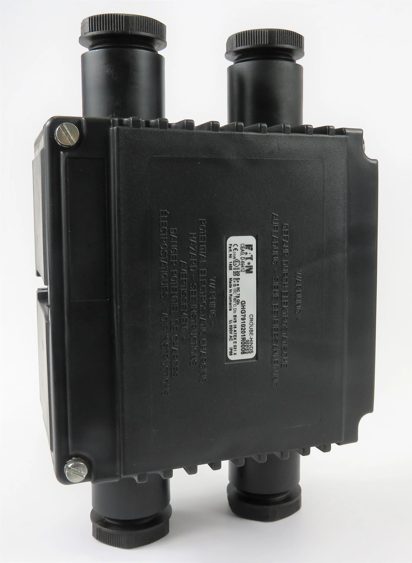 Eaton 4 x M20 metal thread incl. 2 x threaded plug M20 EX Proof Junction Box