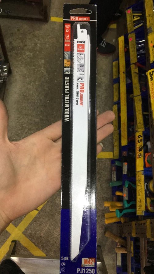 Projobber 12 10/14TPI Multi Cutting Recipro Saw Blade