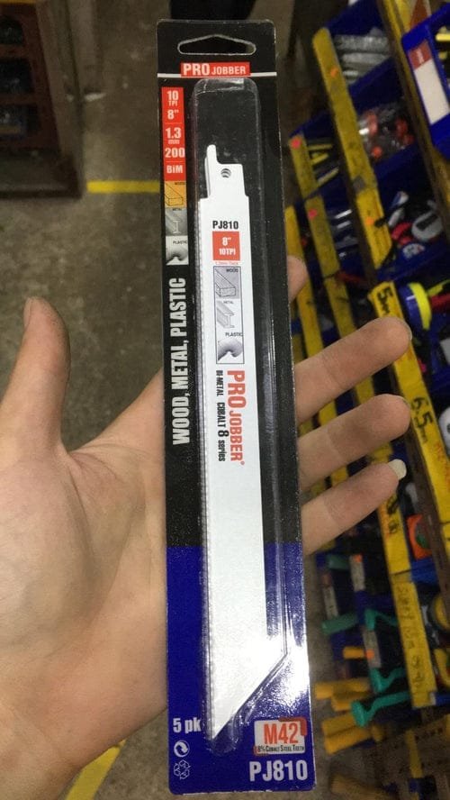 Projobber 8 10TPI Recipro Saw Blade