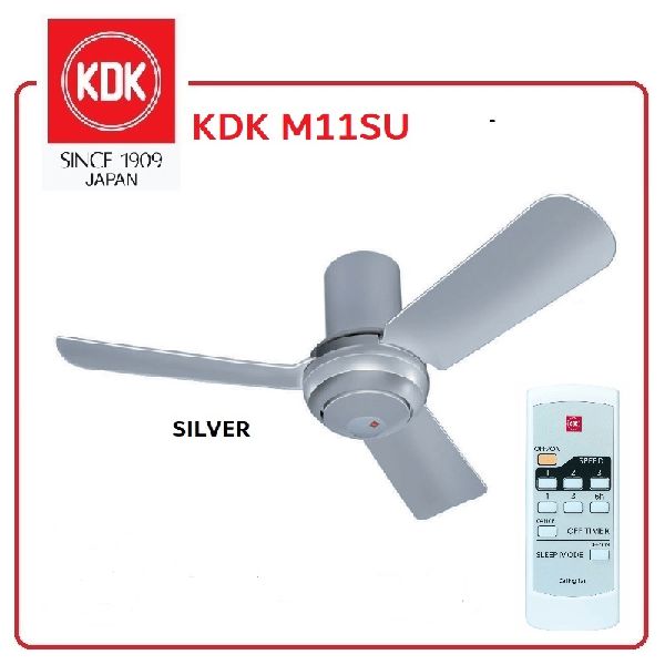 S9K7P3 Home Decore KDK M11SU Ceiling Fan 110cm With Wireless Remote Control