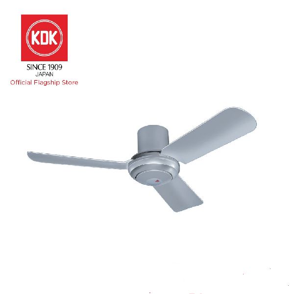 S9K7P3 Home Decore Silver KDK M11SU Ceiling Fan 110cm With Wireless Remote Control