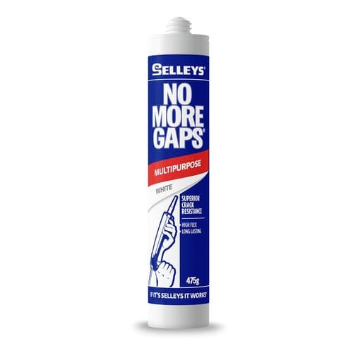 Selleys No More Gaps Acrylic Silicone Sealants White (475g, 12 Pcs/Box) | Model : SIL-SEL-NMG