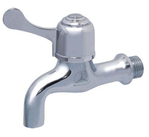 Showy 1/2 Single Lever Quarter Turn 100mm Bib Tap