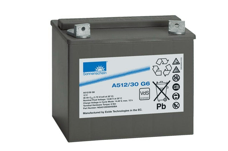 Sonnenschein 12V 30AH Type A512/30G6 dryfit sealed GEL mf battery