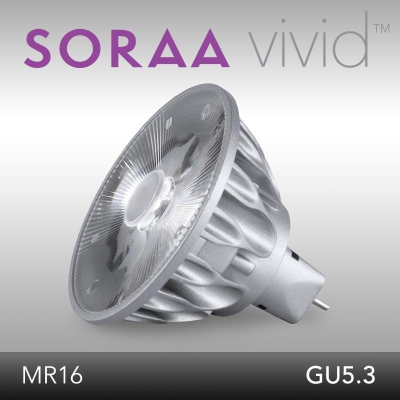 SORAA LED Bulb SORAA VIVID 3 MR16 Gu5.3 (Gen 3) SM16 Series amazing design LED lights