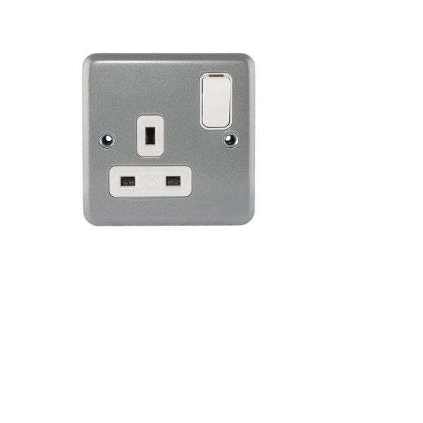 MK Electric K2977 ALM 13A 1G DP Switch Socket-Electrical Supplies-DELIGHT OptoElectronics Pte. Ltd