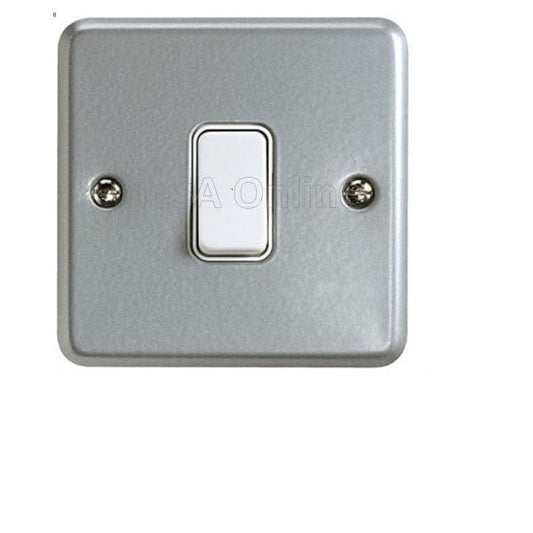 MK Elctric G4471 1 Gang 10AX Surface mount Metal Clad Switch.-Electrical Supplies-DELIGHT OptoElectronics Pte. Ltd