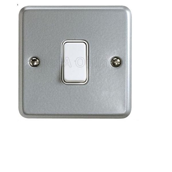 MK Elctric G4472 2 Gang 10AX Surface mount Metal Clad Switch.-Electrical Supplies-DELIGHT OptoElectronics Pte. Ltd