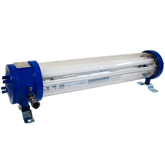 SOPEX SXCL225PA2 EXD EX-PROOF 2FT 2X12.5W, AC220-240V, 5000K, 1940LM, IP66, POLYCARBONATE DIFFUSER LED TUBULAR LIGHT FITTING