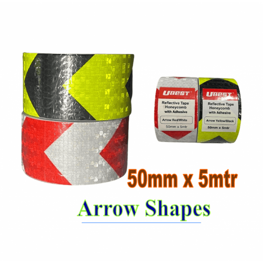 U-BEST Honeycomb Grade Reflective Tape Arrow Shape