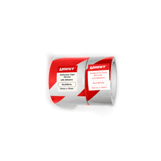 U-BEST Red/White Reflective Tape Normal