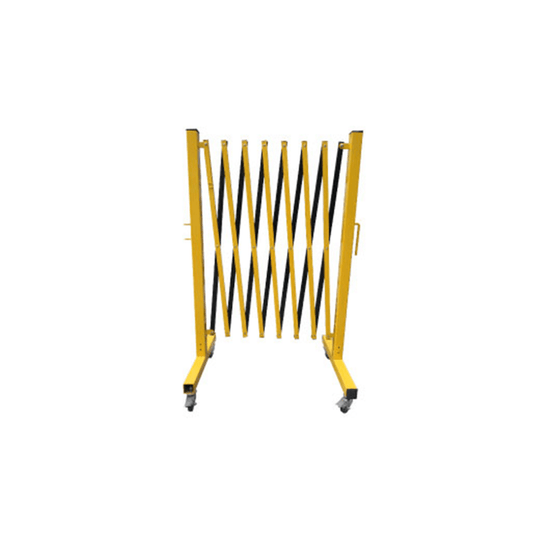 U-Best Yellow & Black Aluminium Expandable Barricade