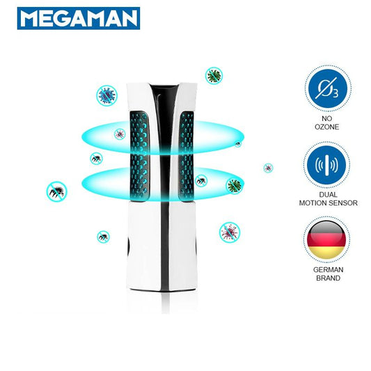 Megaman UVC Disinfection Sensor 2.8W Sterilizer Intelligent Induction Ultraviolet Germicidal Sterilization Light-Light Bulb-DELIGHT OptoElectronics Pte. Ltd