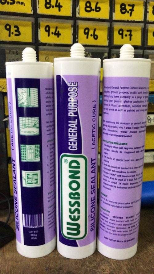 Wessbond GP Acetic Silicon Sealant 300G