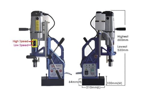 WS Magnetic Drill | Model : MD-WS6025MT