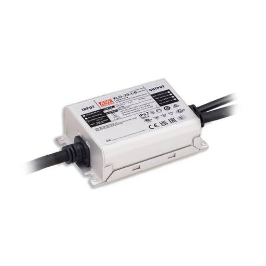 MEANWELL XLG-20 21W 500mA Constant Current Mode LED Driver-Ballast /Drivers-DELIGHT OptoElectronics Pte. Ltd