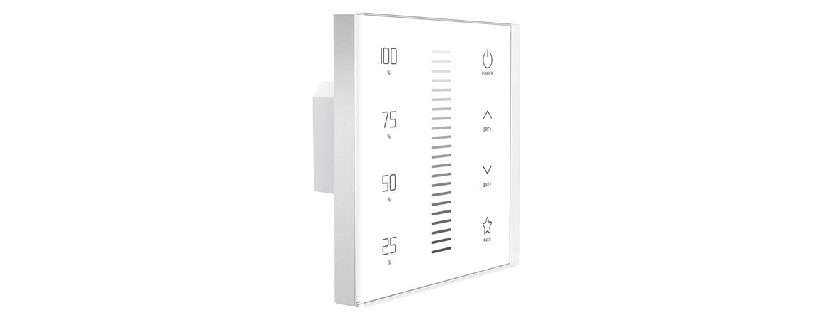 [China]LTECH EX1S Dimming European-style touch panel-Electricals-DELIGHT OptoElectronics Pte. Ltd