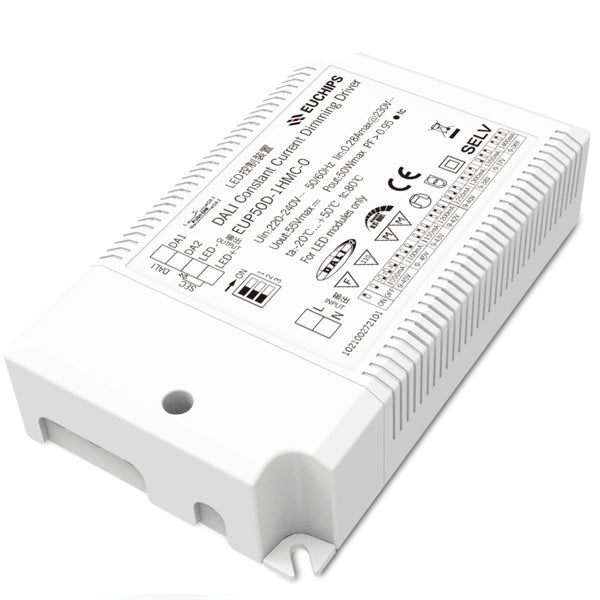 Euchips EUP D 1HMC-0 Series Dali Dimming Constant Current Driver-Ballast /Drivers-DELIGHT OptoElectronics Pte. Ltd