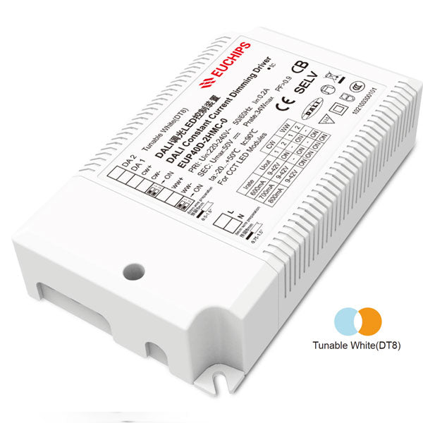 [CHINA]Euchips EUP 2HMC-0 Series Dali Dimming Constant Current Driver-Ballast /Drivers-DELIGHT OptoElectronics Pte. Ltd