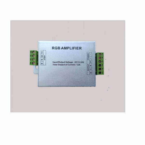 BK LED RGB Strip Light Amplifier(12A)-LED STRIP-DELIGHT OptoElectronics Pte. Ltd