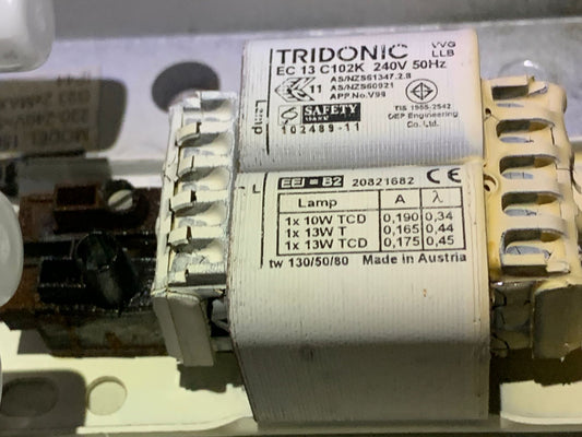 Tridonic EC 13 C102K 240V 50Hz-Ballast /Drivers-DELIGHT OptoElectronics Pte. Ltd