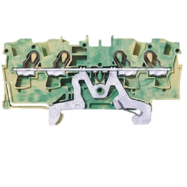 Wago Terminal Block, 32A, Push In Terminals, 20 → 10 AWG X40Pcs-Electrical Supplies-DELIGHT OptoElectronics Pte. Ltd