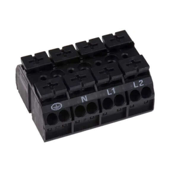Wago Non-Fused Terminal Block, 32A, Spring Cage Terminals, 0.5 → 4 mm², Pluggable to basic module X50Pcs-Electrical Supplies-DELIGHT OptoElectronics Pte. Ltd