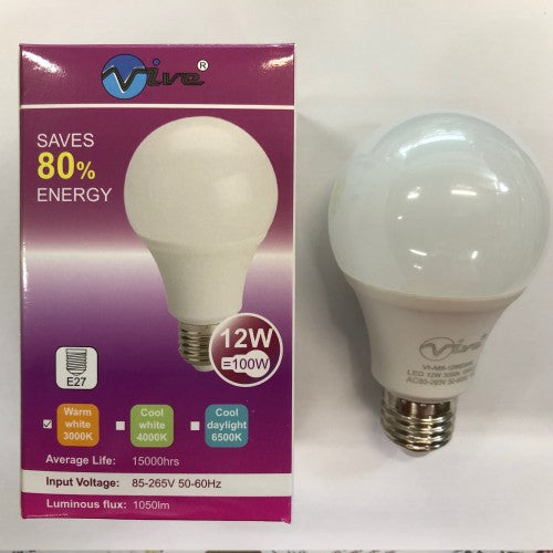 VIVE 85-265V E27 LED GLS Bulb-LED Bulb-DELIGHT OptoElectronics Pte. Ltd