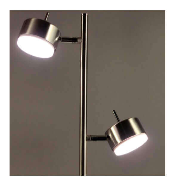 URBANA (AND-MF010NK-2-SN-LED) LED FLOOR LAMP-Home Decore-DELIGHT OptoElectronics Pte. Ltd