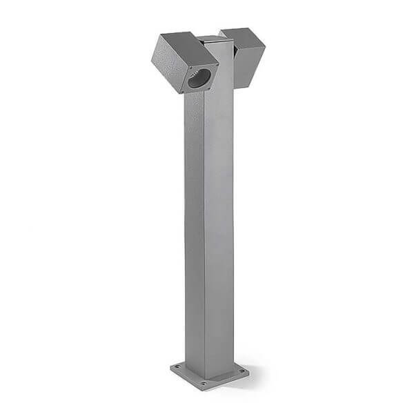 LEDS C4 Projektor Helium GU50 – GU10 Fassung, Max. 50 W, Grau, Für Außenbereich