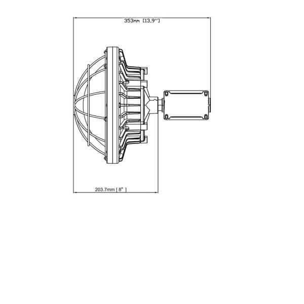 [CHINA] CESP CES-EX-GB-02 Series Explosion Proof Led High Bay Light-Fixture-DELIGHT OptoElectronics Pte. Ltd