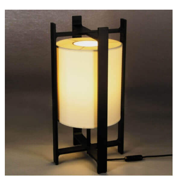 URBANA (LD-CROWNE-BLK) TABLE LAMP-Home Decore-DELIGHT OptoElectronics Pte. Ltd