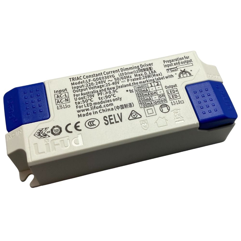 [China] LIFUD LF-GDE series CC TRIAC Dimmable & Flicker-Free LED Driver-Ballast /Drivers-DELIGHT OptoElectronics Pte. Ltd